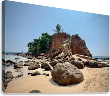 Parrot Rock Sri Lanka Canvas Print