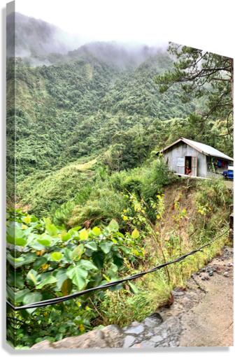 Living in the Mountains Canvas Print