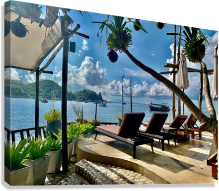 Sit Down Chill at Chalok Bay Canvas Print