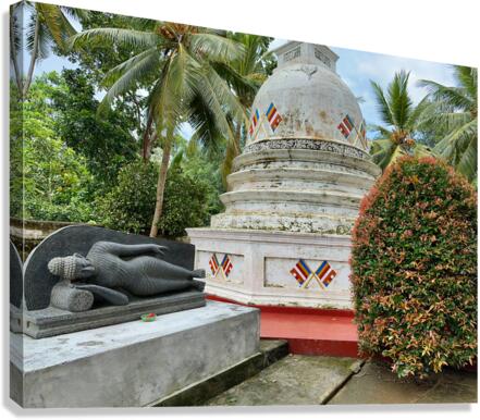 Little Sleeping Buddha Canvas Print