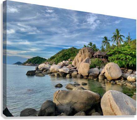 Koh Tao Coast Canvas Print
