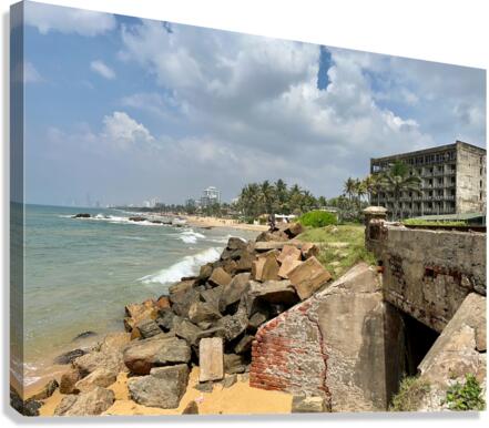 Sri Lankan Coast Canvas Print