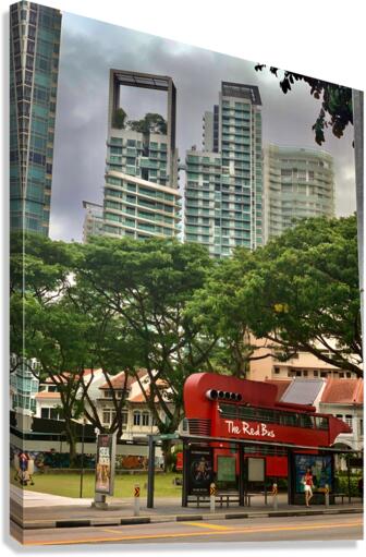 Around Singapore 2 Canvas Print