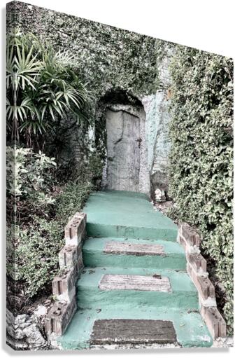 Enter the Cave Canvas Print