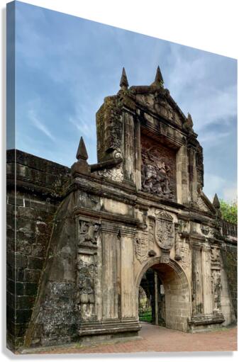 Fort Santiago Manila 1 Canvas Print