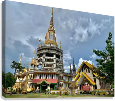 Tiger Cave Temple Krabi Thailand Canvas Print