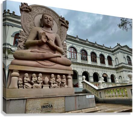 World Buddhist Museum Kandy Sri Lanka Canvas Print