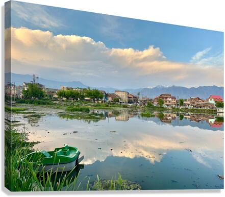 Dal Lake Srinagar 10 Canvas Print