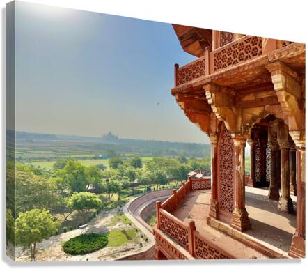 Agra Fort 13 Canvas Print