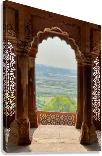 Agra Fort 14 Canvas Print