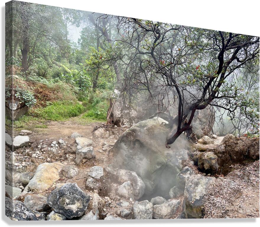 Cibuni Rengganis Crater Java Indonesia 5 Canvas Print