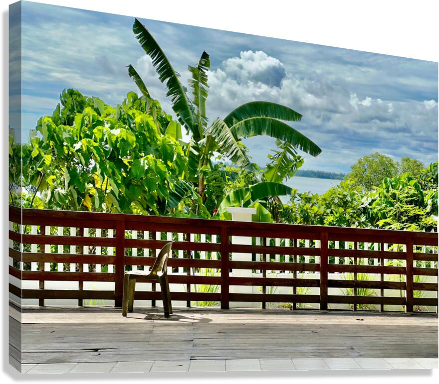 Nice Balcony Sandakan Borneo Canvas Print