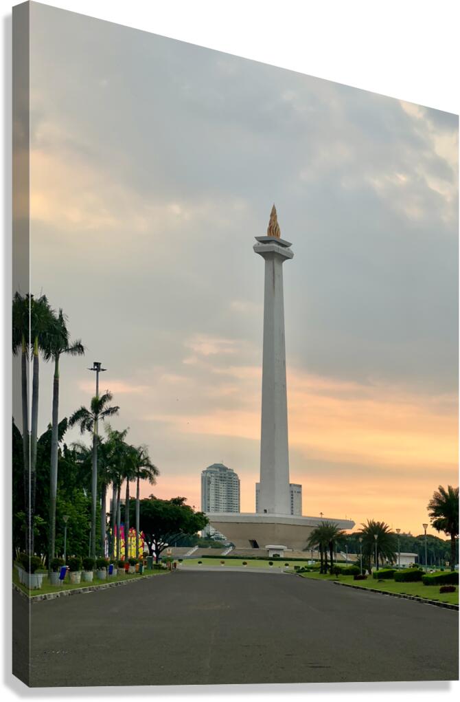 National Monument Jakarta Canvas Print