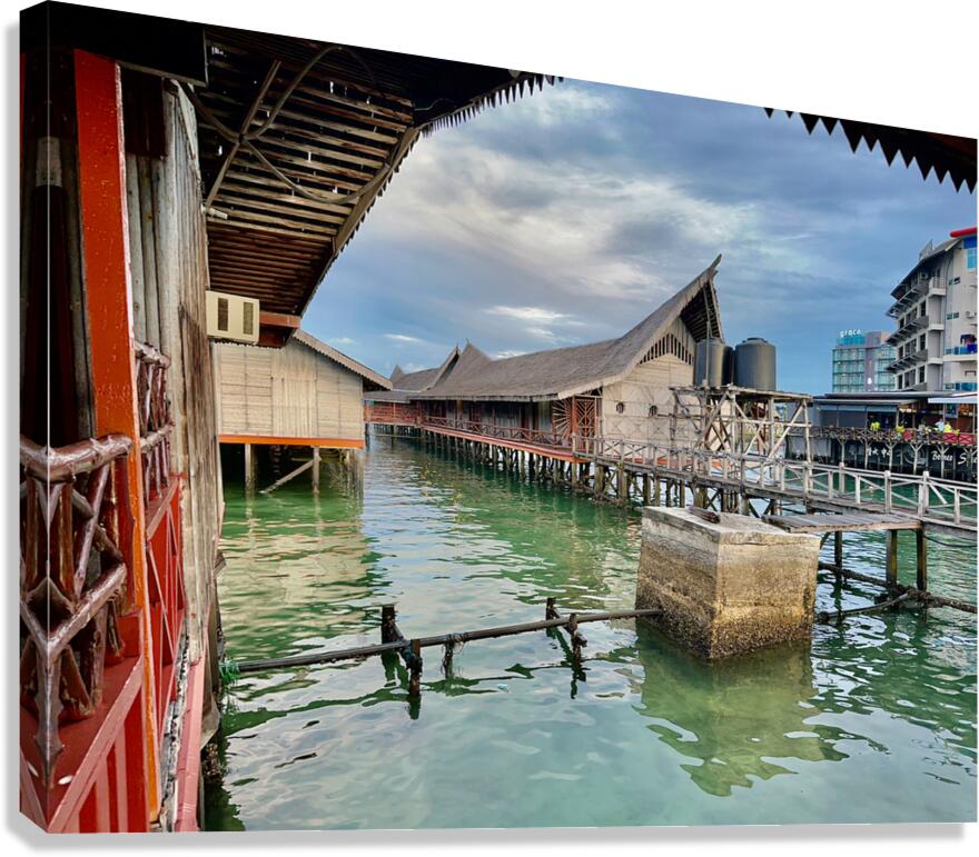 Semporna Marina Borneo 4 Canvas Print