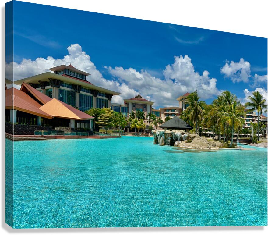 The Empire Brunei 7 Canvas Print