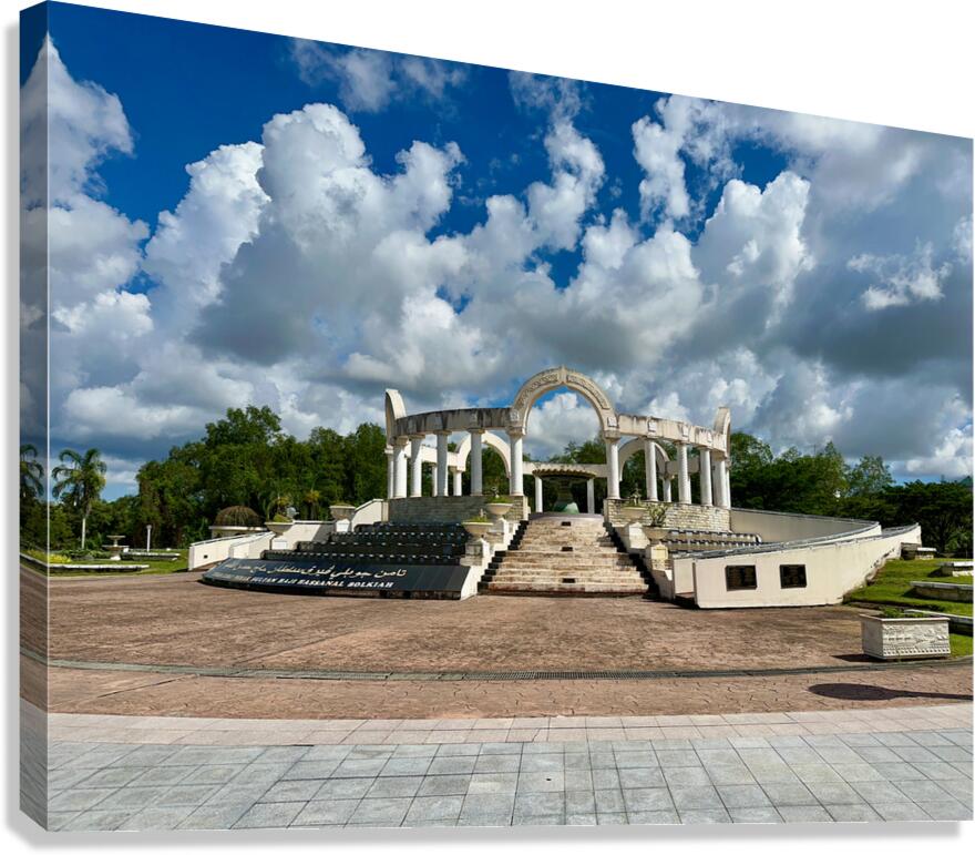 Taman Jubli Perak Monument in Bandar Seri Begawan Brunei Canvas Print