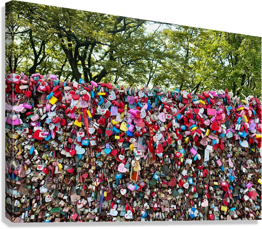 Namsan Tower Seoul South Korea 4 Canvas Print