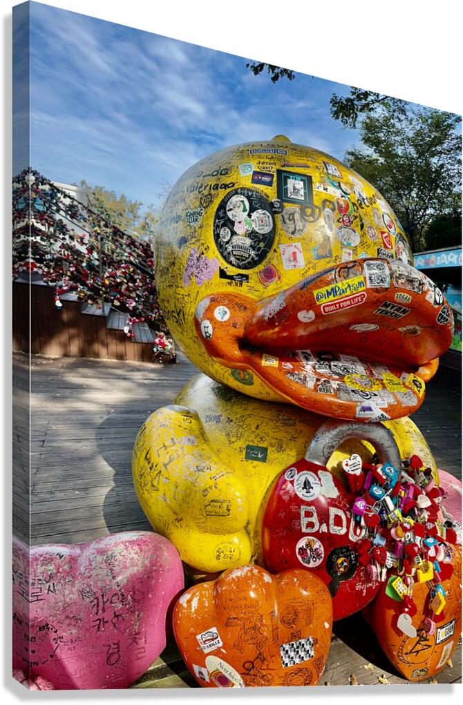 Namsan Tower Seoul South Korea 3 Canvas Print
