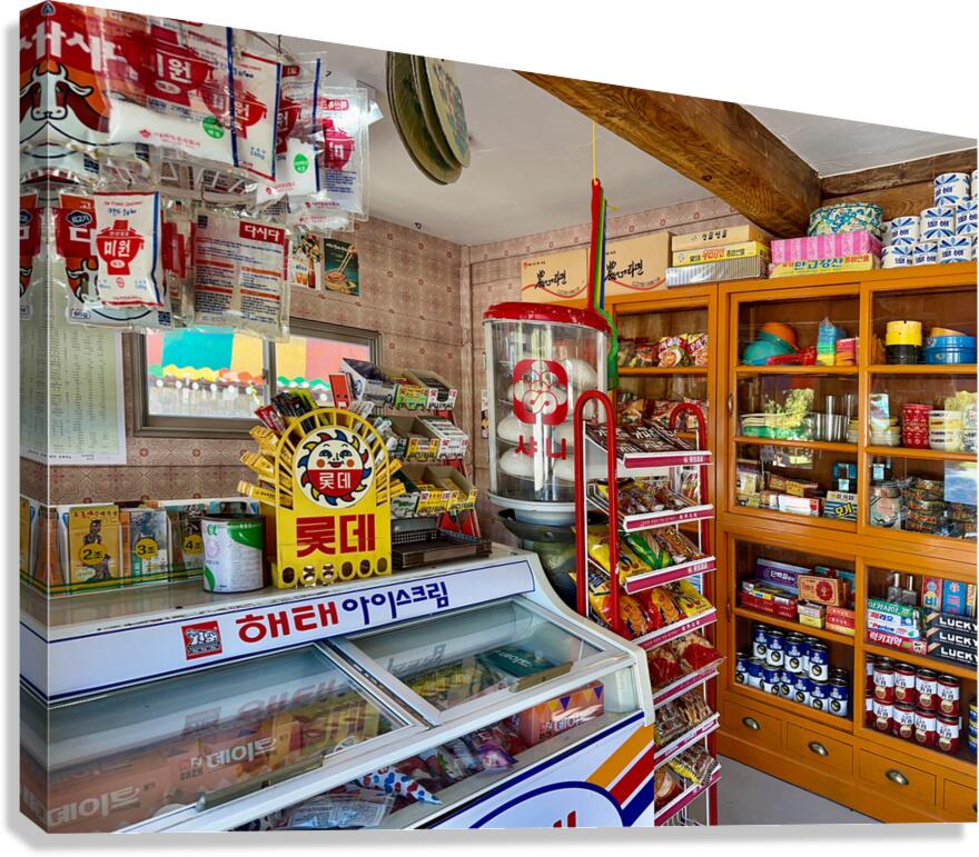 Old General Store Seoul South Korea 1 Canvas Print