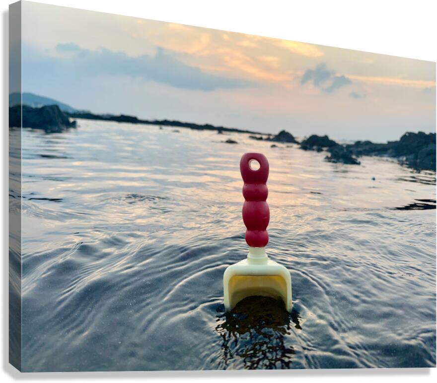 The Toy Shovel Jeju South Korea Canvas Print