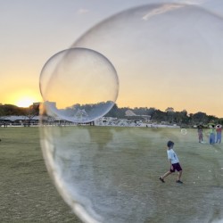 Bubble Sunset Brunei
