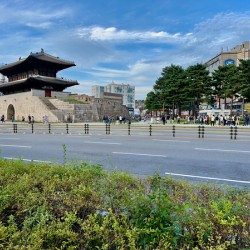 Heunginjimun Street View Seoul South Korea