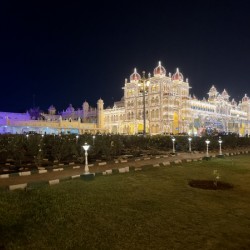 Mysore Palace at Night 2