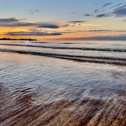 Samyang Beach Sunset Jeju South Korea 3