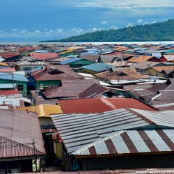 Sim Sim Traditional Floating Village in Sandakan