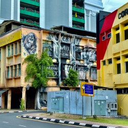 The Streets of Kuching Borneo