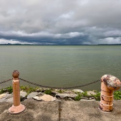 The storm is coming in Sandakan