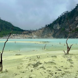 White Crater Java Indonesia 1