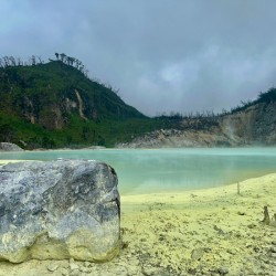 White Crater Java Indonesia 2