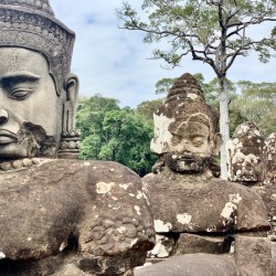 Angkor Wat Statues Row 2
