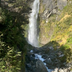 Arthur s Pass Waterfall New Zealand