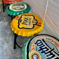 Beer Cap Stools 