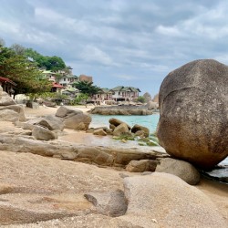 Big Rock on the Beach