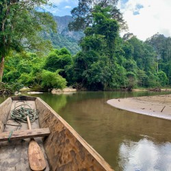 Boat Trip in Laos
