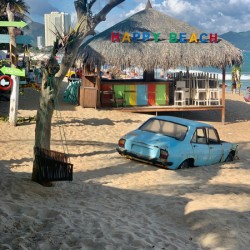 Car in the Sand