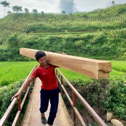 Carry the Log with a Smile