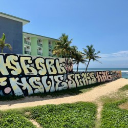 Graffiti by the Sea