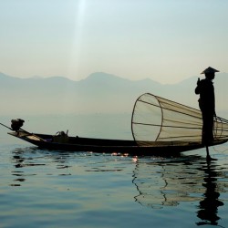 Inle Lake Fisherman 1 in Myanmar