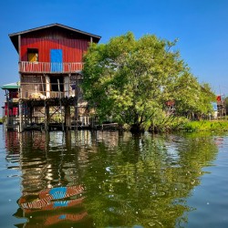 Inle Lake Reflections 2