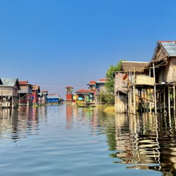 Inle Lake Reflections 4
