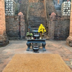 Inside the Ponagar Temple Nha Trang