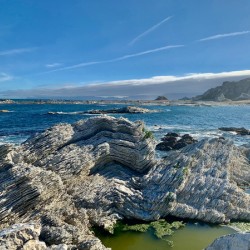 Light Gray Pancake Rocks