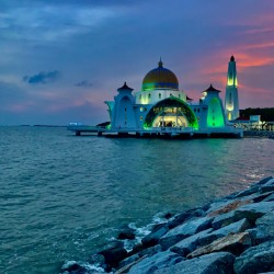 Masjid Selat Mosque in Melaka 3