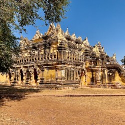 Me Nu Brick Monastery Myanmar