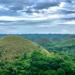 Mint Chocolate Hills Bohol Philippines