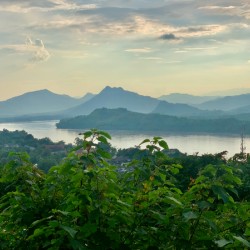 Mountains in Luang Prabang Laos